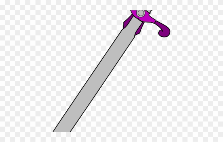 Sword Clipart Pink - Png Download
