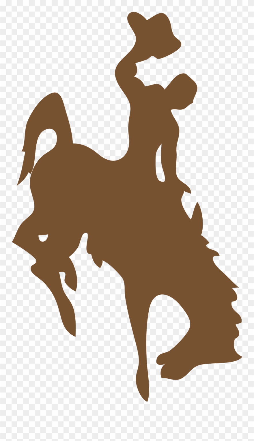 Wyoming Cowboys Png Transparent - Wyoming Cowboys And Cowgirls Clipart