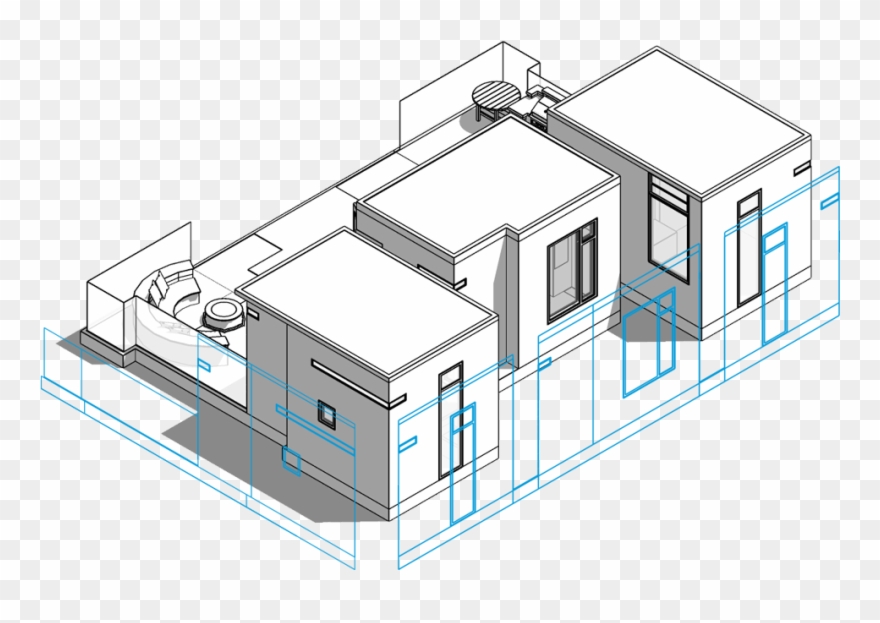 Sketchup Drawing Basic Clip Art Black And White Download - Sketchup - Png Download
