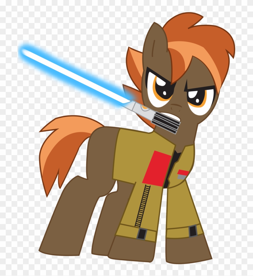 Clip Art Royalty Free Library Button Mash As Finn In - Mlp Star Wars Drawings - Png Download