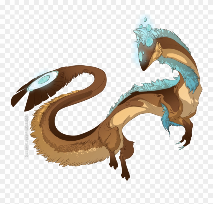 Image Black And White Library Chimera Drawing Mythical - Flight Rising Nature Symbol Clipart