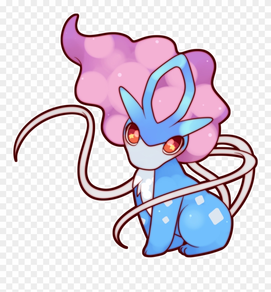 Pokemon Cute Adorable Suicune Legendary Legendarypokemo Clipart
