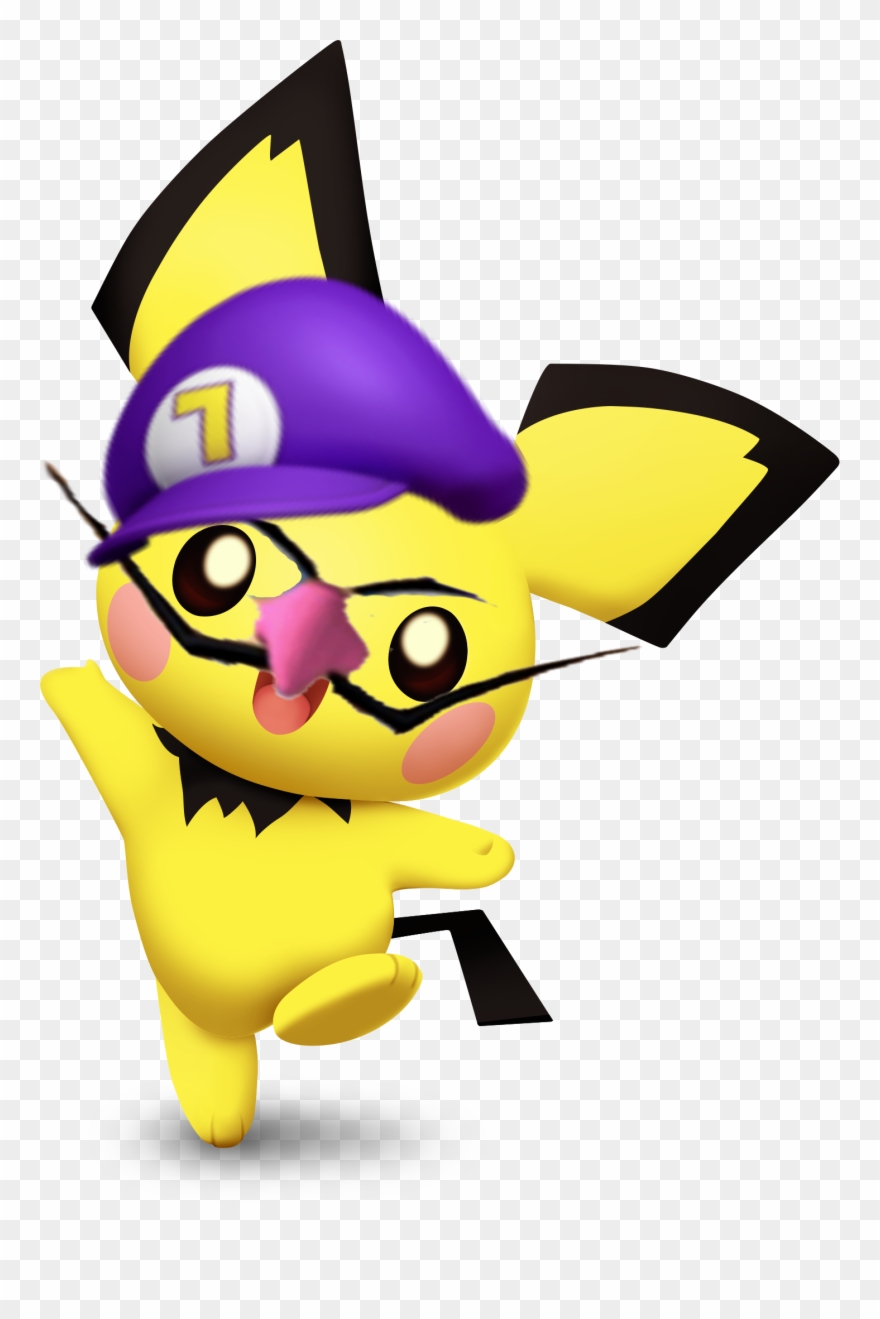 Pichu Attempts To Make Us Feel Better By Dressing Up Clipart