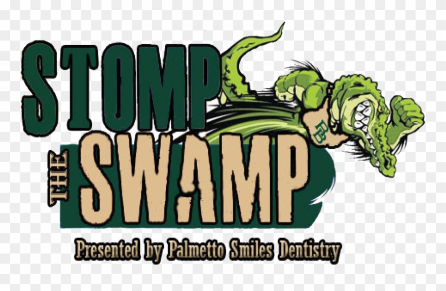 Race Participation Is Not Required To Donate - Stomp The Swamp Clipart