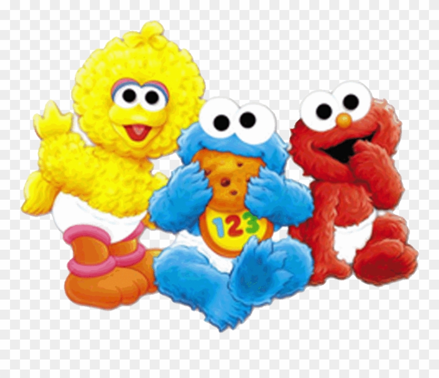 Cookie Monster Clip Art - Sesame Street Baby Big Bird - Png Download