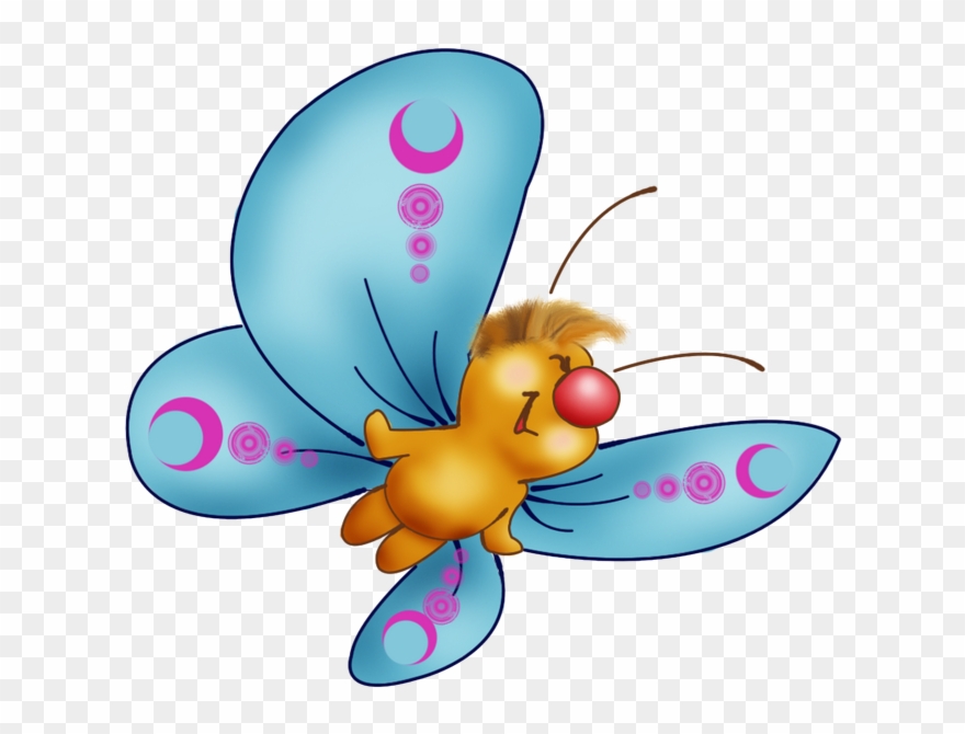 0 10c877 22dc1f7f Orig Cartoon Butterfly, Butterfly - Transparent Cartoon Butterfly Clipart - Png Download