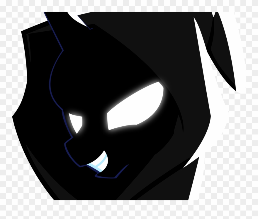 Glow Vector Black Background Clipart Stock - Princess Luna - Png Download