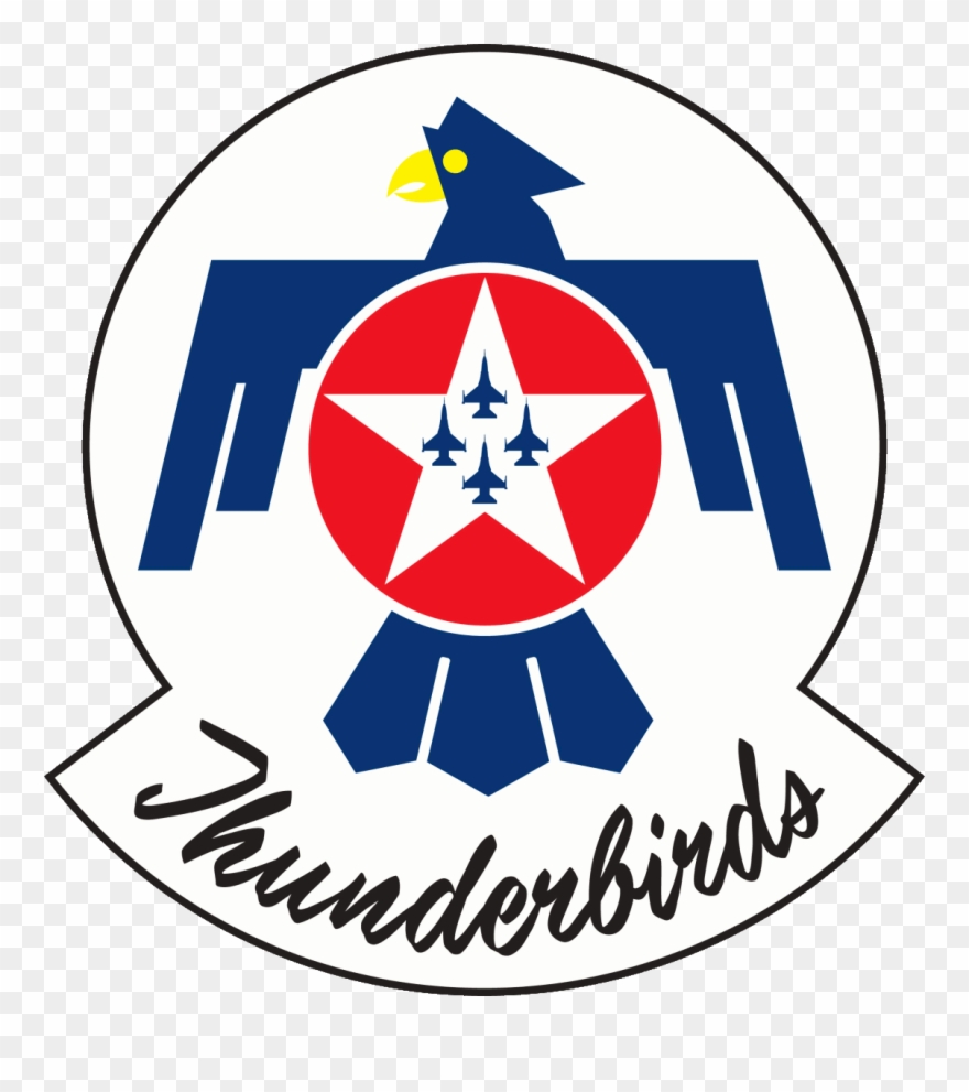 Emblem Of The U - Thunderbirds Air Force Logo Clipart