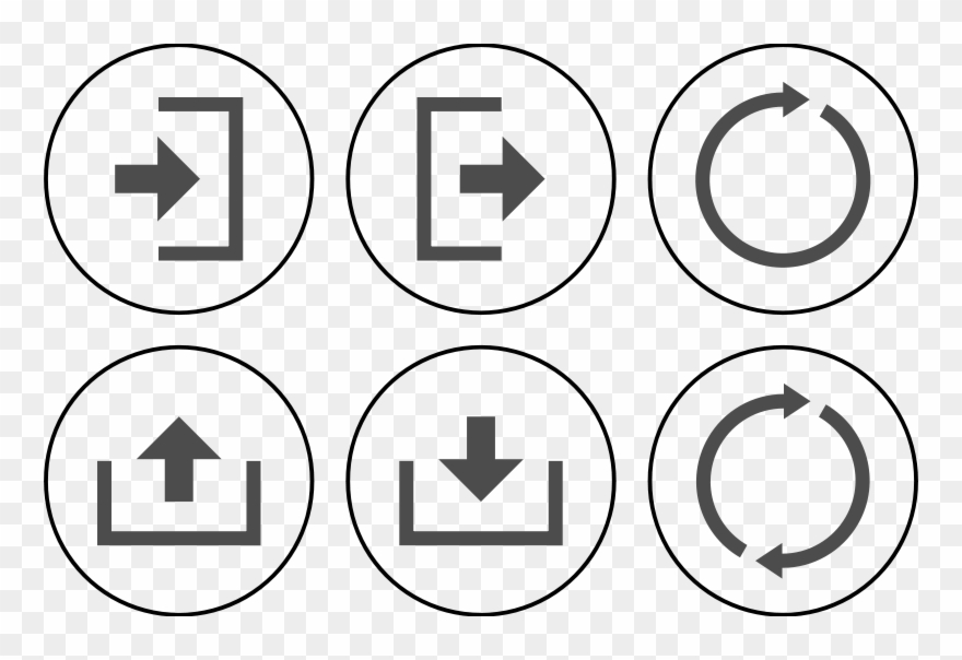 Free Icon Set Actions Clipart