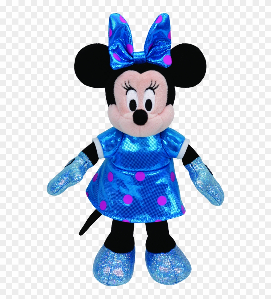 Minnie Mouse Sparkle Beanie Babies Clipart