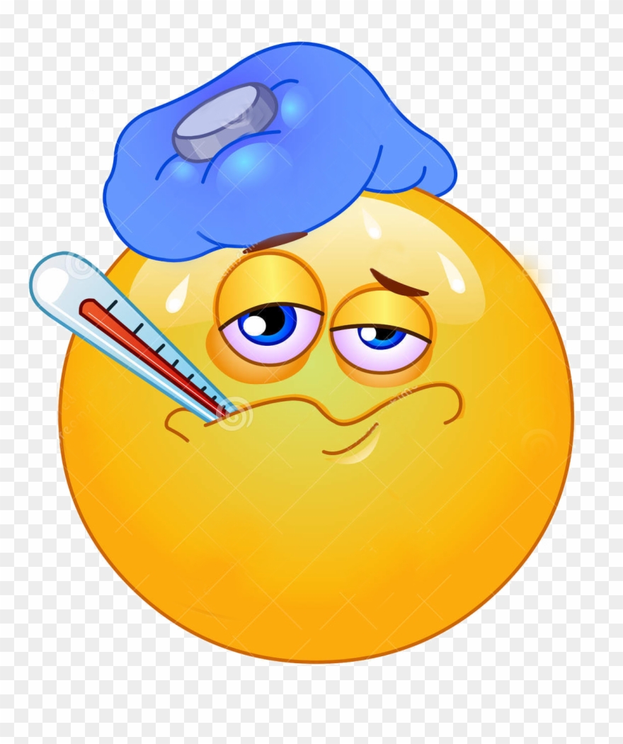 Sick Emodgi Clipart