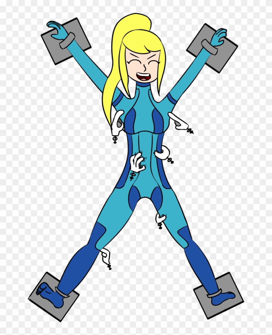 Samus's Tickle Torture By Theanonyman - Samus Tickle Clipart