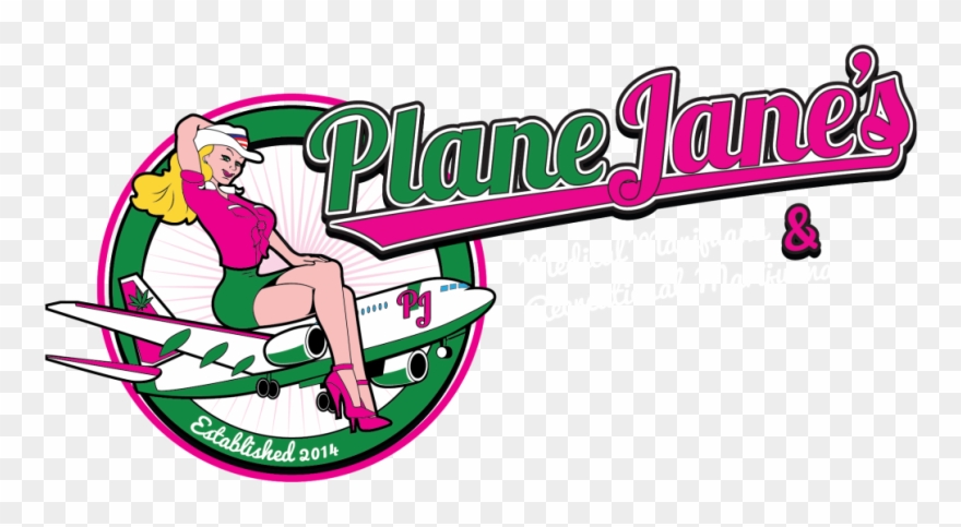 Plane Jane's Logo - Plane Janes Dispensary Oregon Clipart