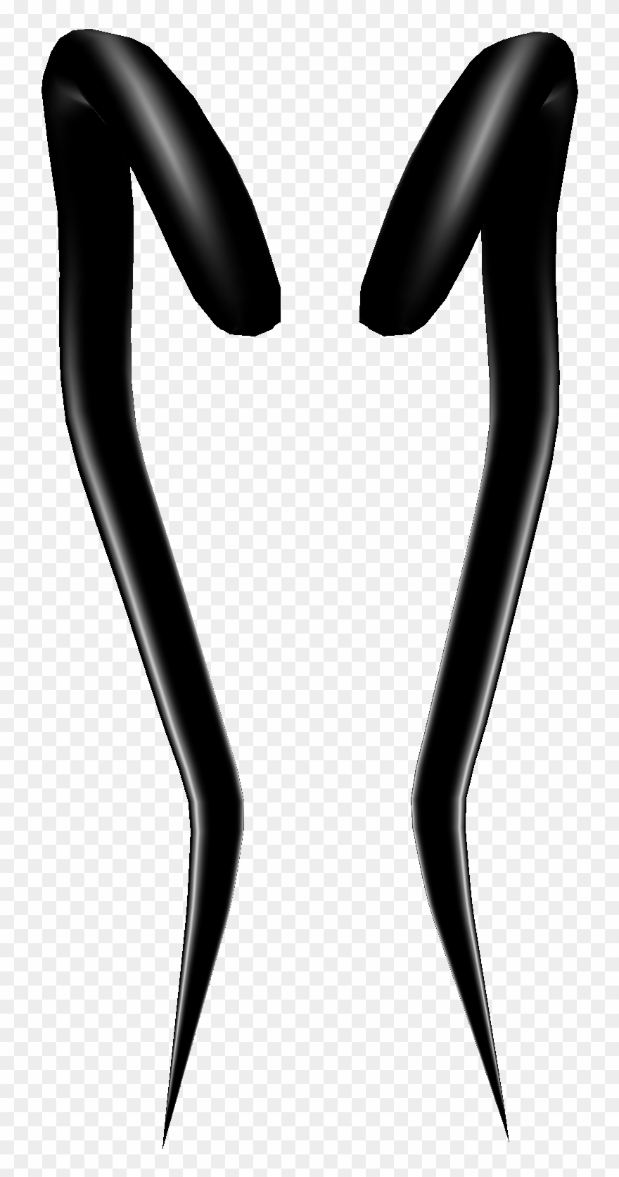 Black Demon Clipart - Demon Tail Png Transparent