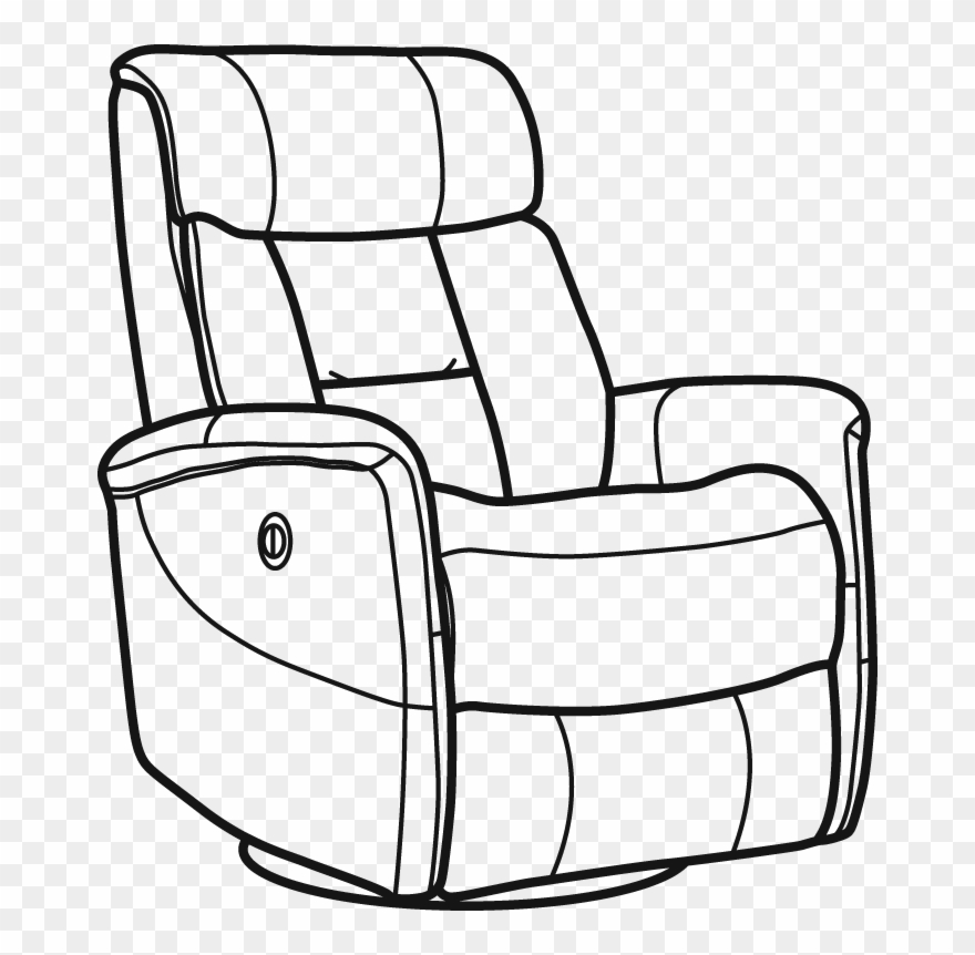 Share Via Email Download A High-resolution Image - Recliner Clipart