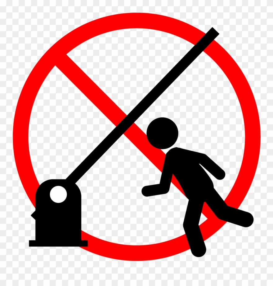 Do Not Enter A Crossing Railroad Crossing - Spannung Strom Und Widerstand Clipart