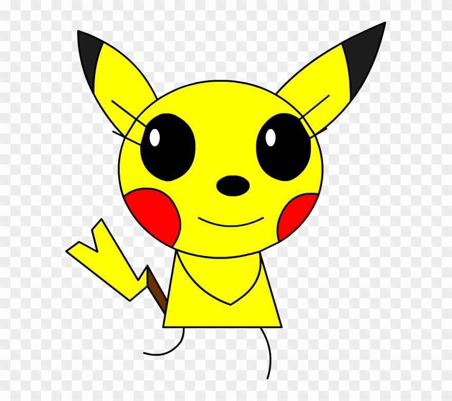 I'm Pikachu And Nice To - Cartoon Clipart