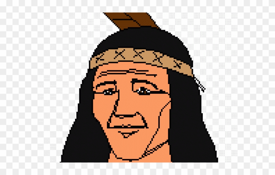 Headdress Clipart First Nation Person - Squanto Clip Art - Png Download