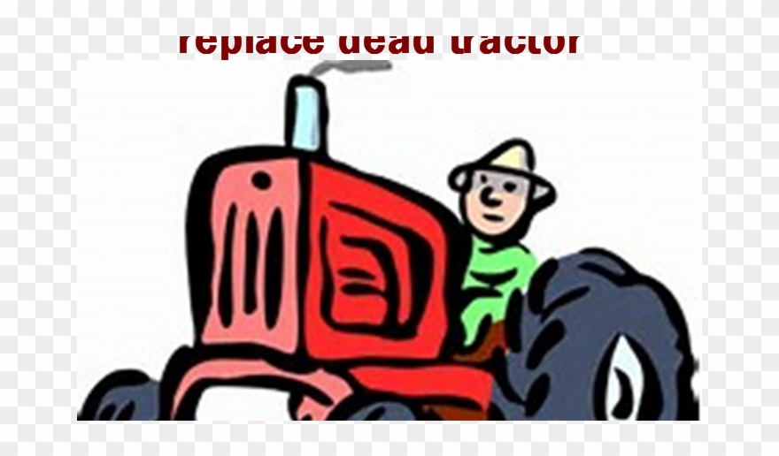 Replace Tractor - Clip Art Agriculture Food And Natural Resources - Png Download