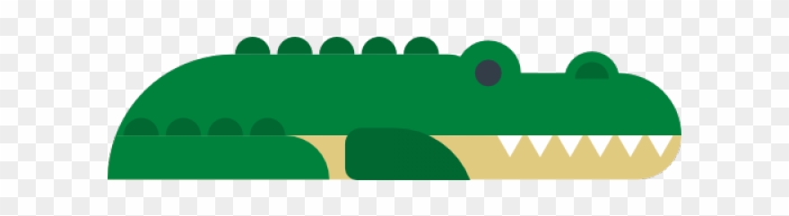 Crocodile Clipart Zoo Animal - Icon Crocodile - Png Download