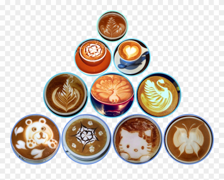 Banner Black And White Beanopia Musings And Info For - Coffee Latte Art Png Clipart