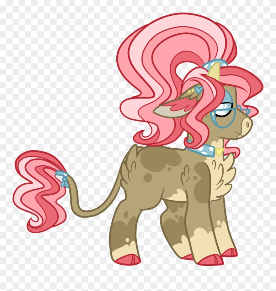 Maximumbark, Chest Fluff, Cloven Hooves, Cow, Female, Clipart