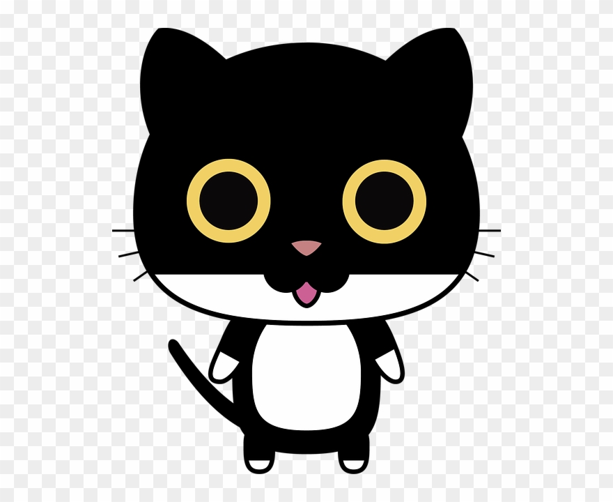 Cat, Tarepanda, Panda - Anthropomorphic Cat Clipart