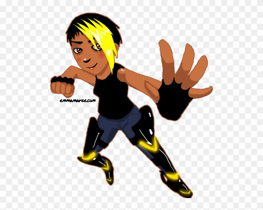 This Piece Was An Experient With Lineless Art - Cartoon Clipart