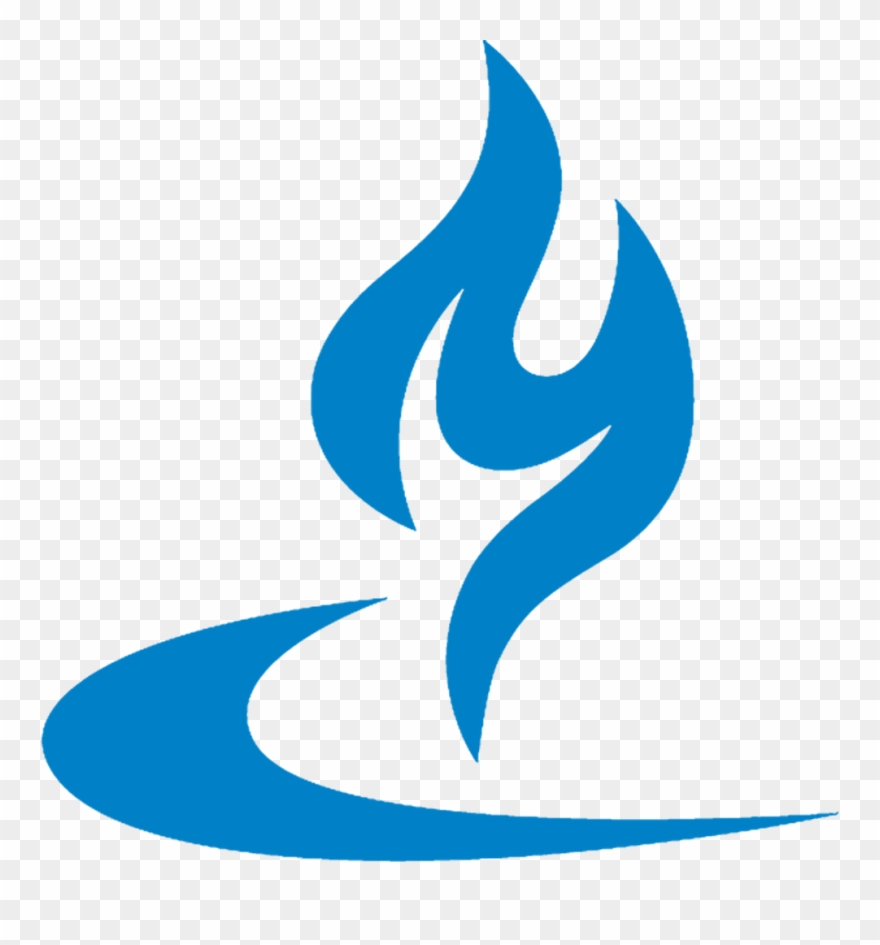 Ch Flame Blue - Publishing Clipart
