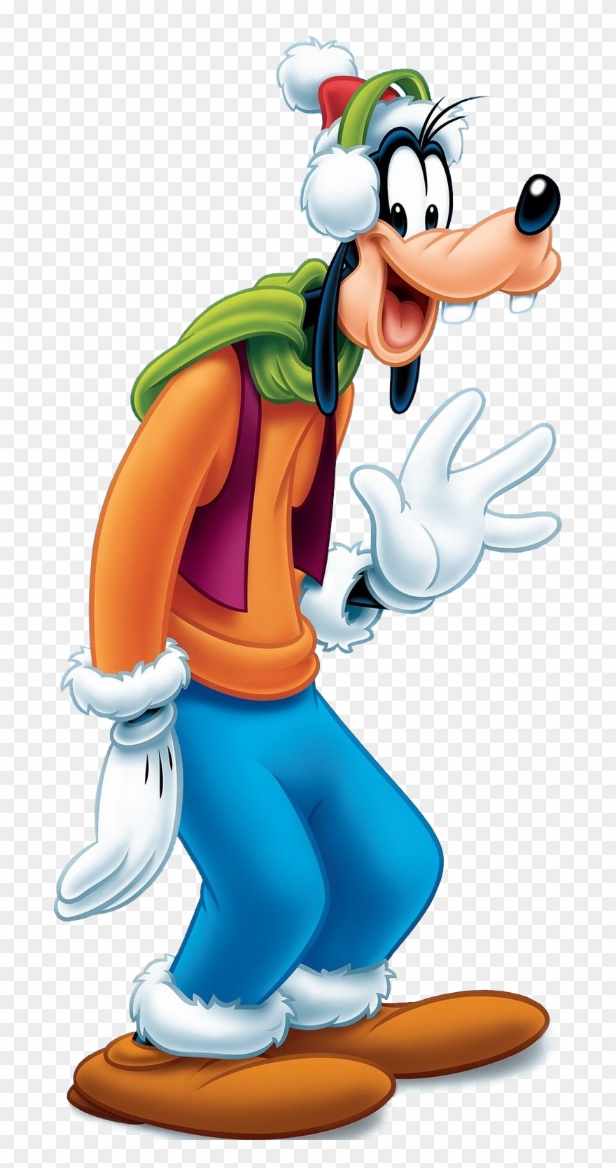 Goofy Christmas Render - Disney Goofy Clipart
