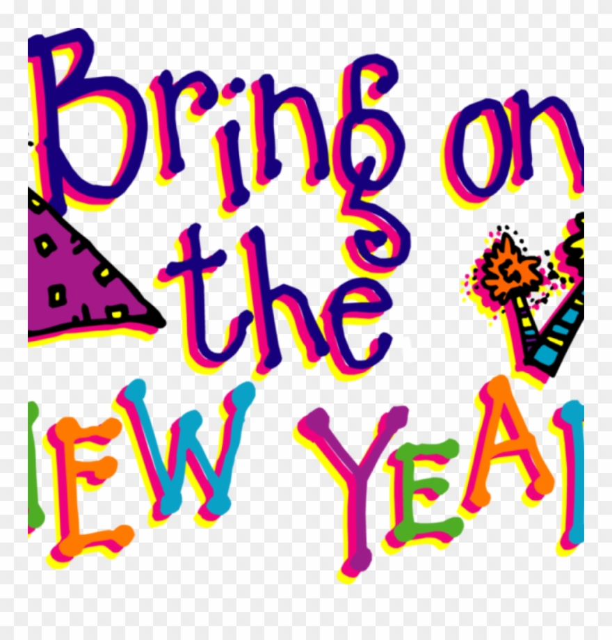 New Year Happy New Year Clip Artee Religious 2019happy - Happy New Year 2019 Free Clipart - Png Download