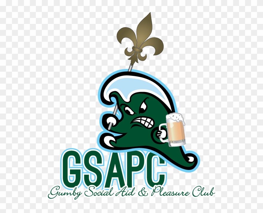 Gumby With Fleur De Lis - Houston Clipart