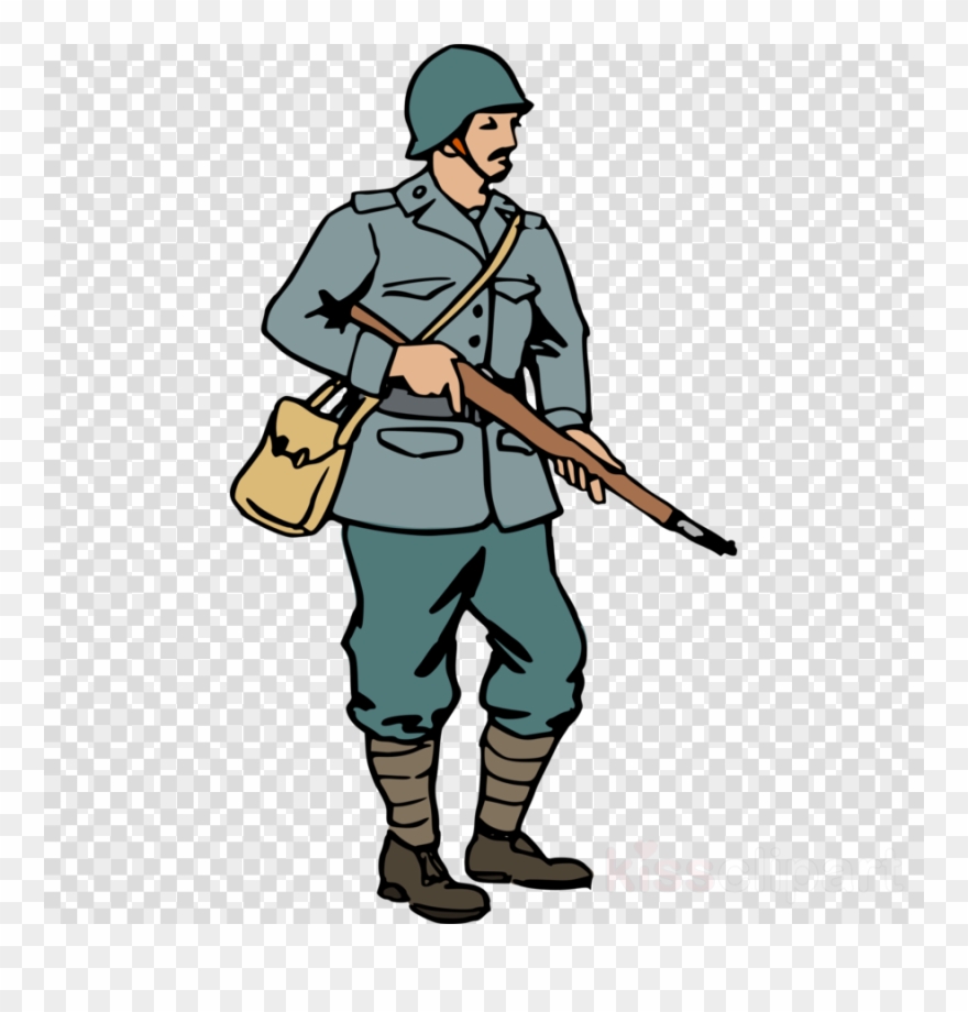 Ww2 Soldier Clipart World War Ii Soldier Clip Art - World War 2 Soldier Png Transparent Png