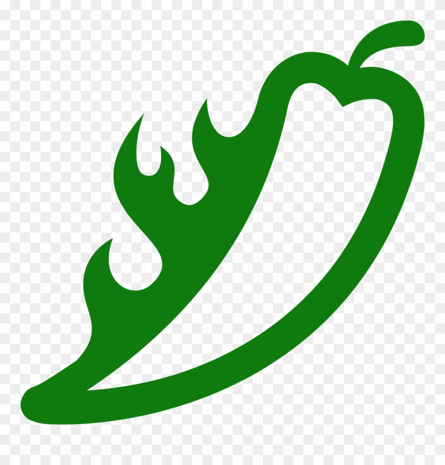 Chili Pepper Icon - Icono Chile Clipart