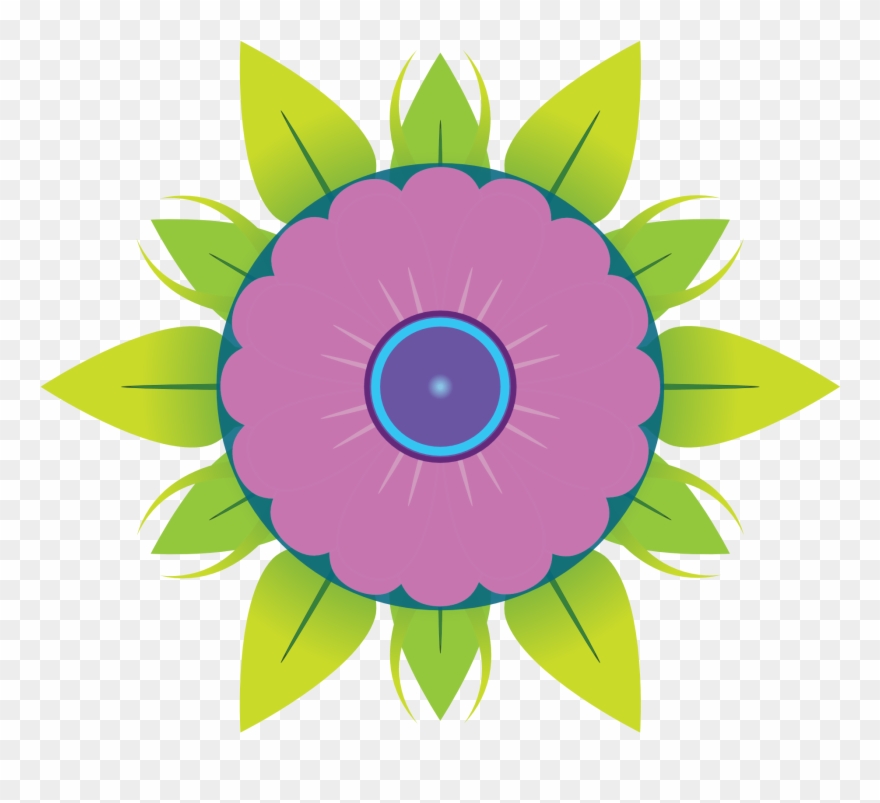 Abstract Flower 5 555px Clipart