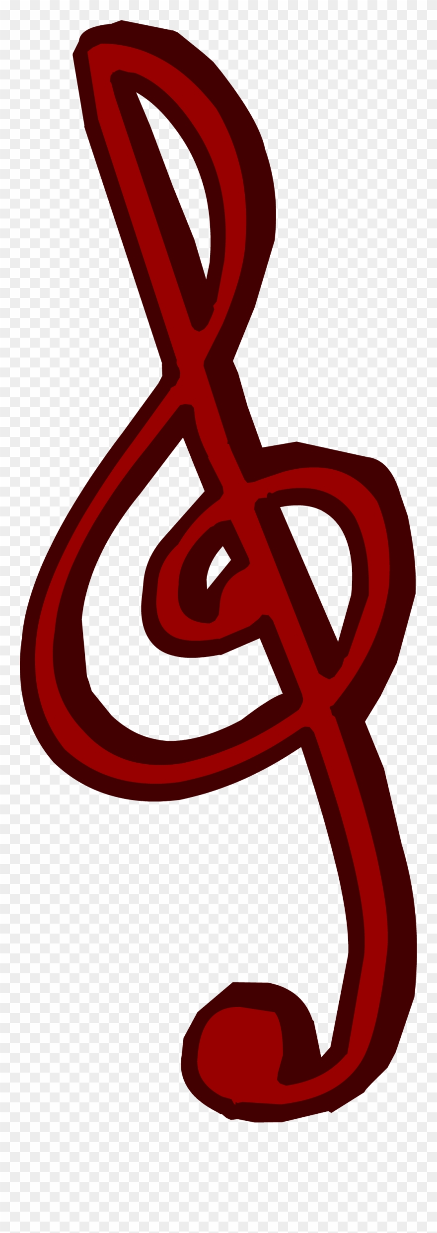 Treble Clef Sprite 003 Clipart