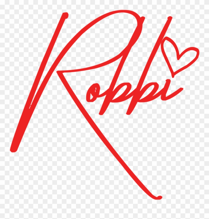 Arobbi Signature Red - Drawing Clipart