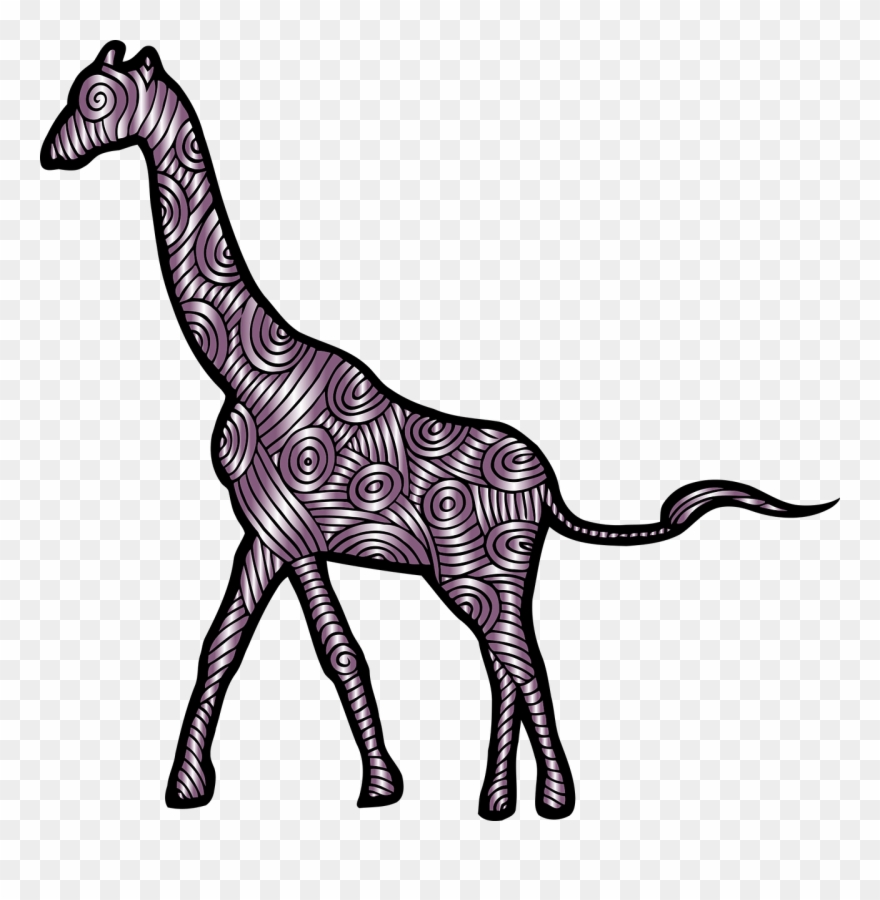Giraffe Animal Mammal - Giraffe Clipart