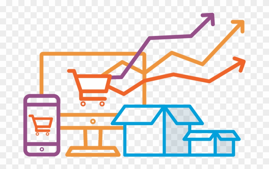 75 Of Retailers Rank E Commerce Sales As A Top Priority - Retail Clipart