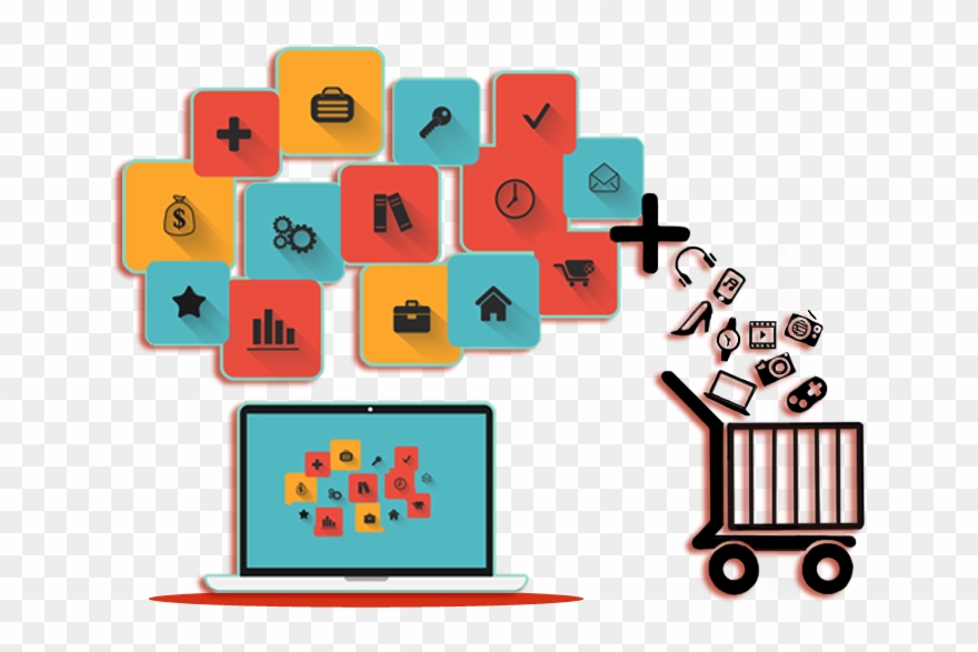 E-commerce Solutions - Icon Design Clipart