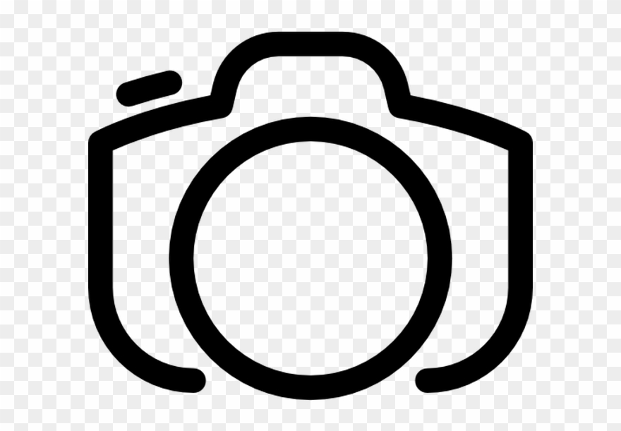 Photo Camera Free Icons - Camera Watermark Logo Png Clipart