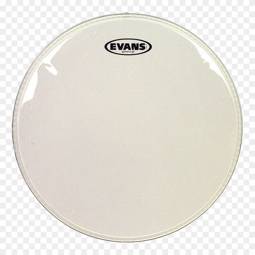 Evans Genera G2 Transp Fr 8" - Evans Drum Heads Clipart