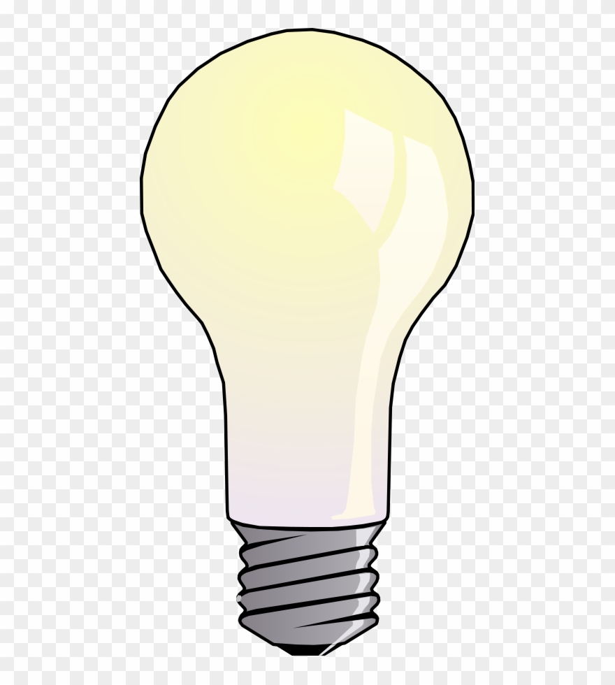 This Free Clip Arts Design Of Light Bulb 02 - Png Download