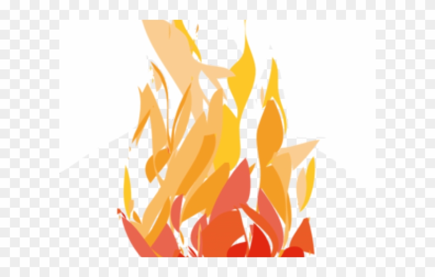 Original - Cartoon Fire Flames Clipart