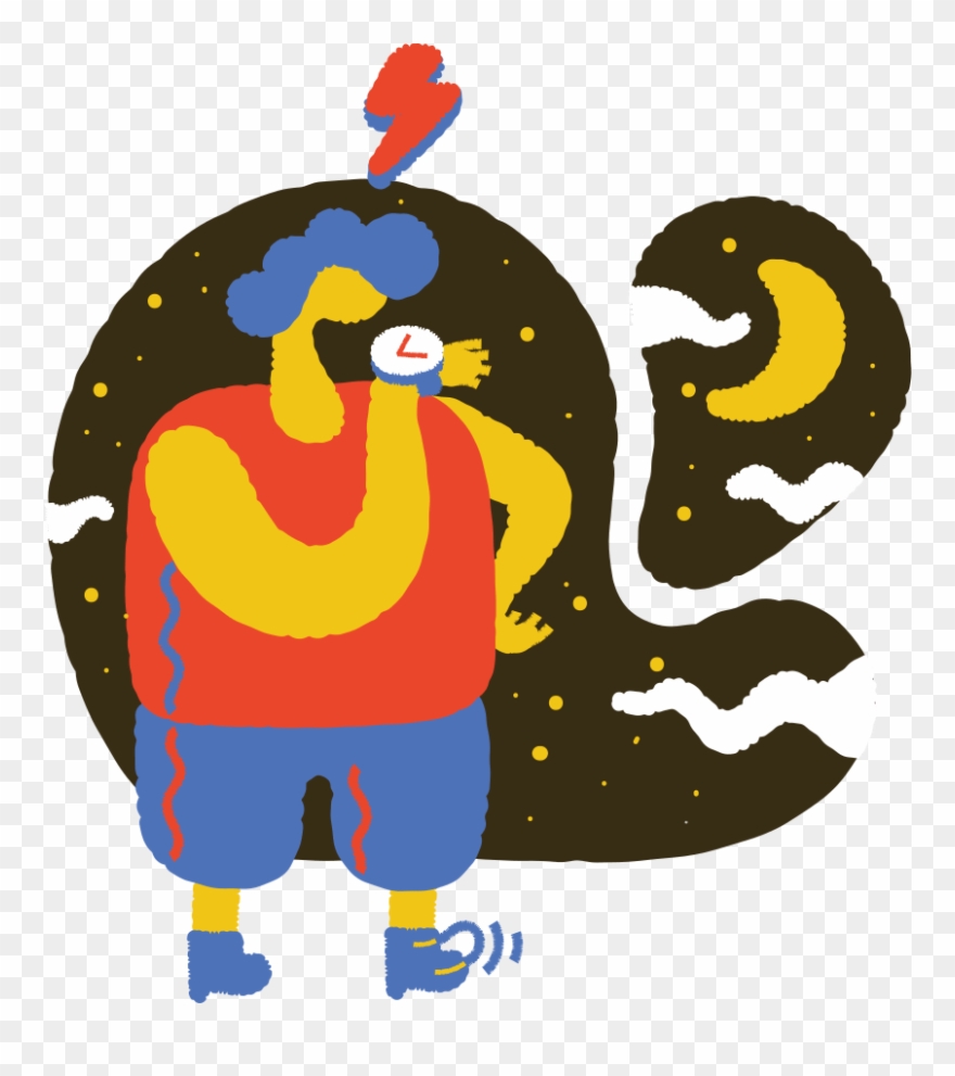 Waiting - Illustration Clipart