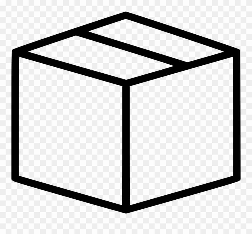 Crate Comments - Gambar Kubus 3 Dimensi Clipart
