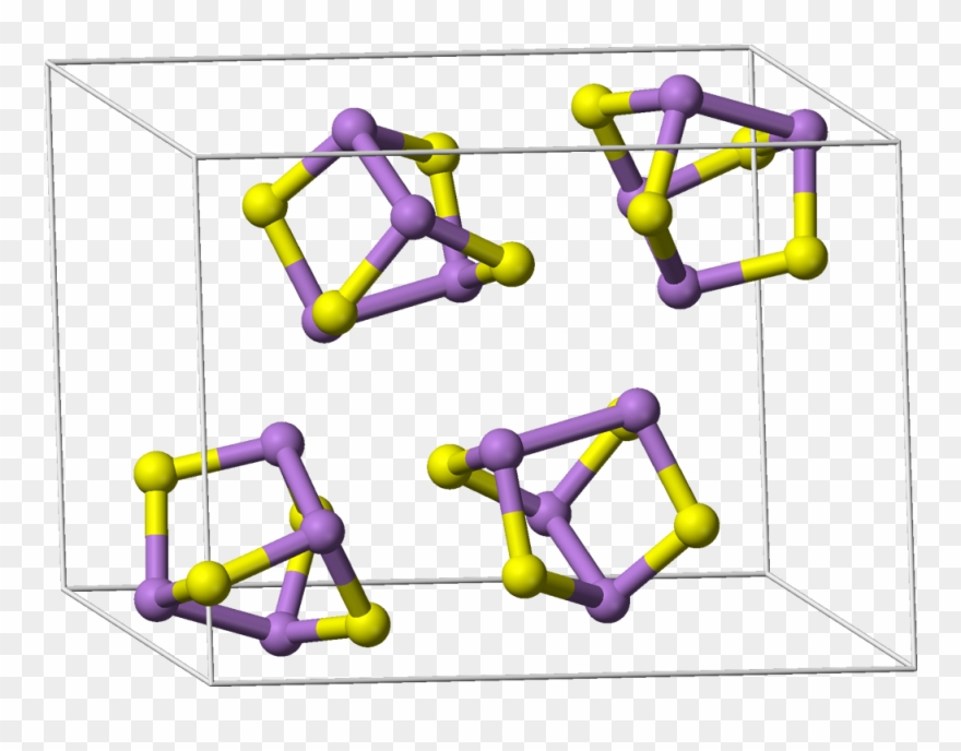 Picture - Realgar Crystal Structure Clipart
