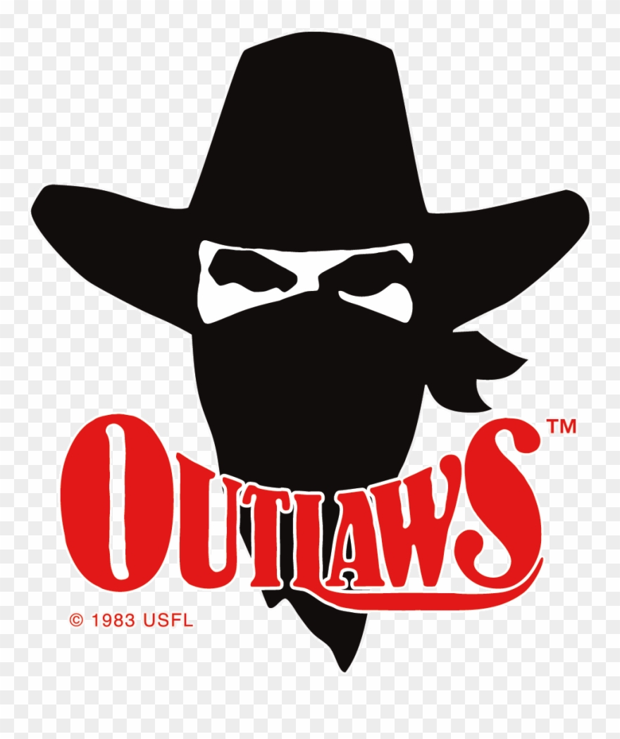 Oklahoma-arizona Outlaws Logo Sports Art, Sports Logos, - Oklahoma Outlaws Usfl Logo Clipart