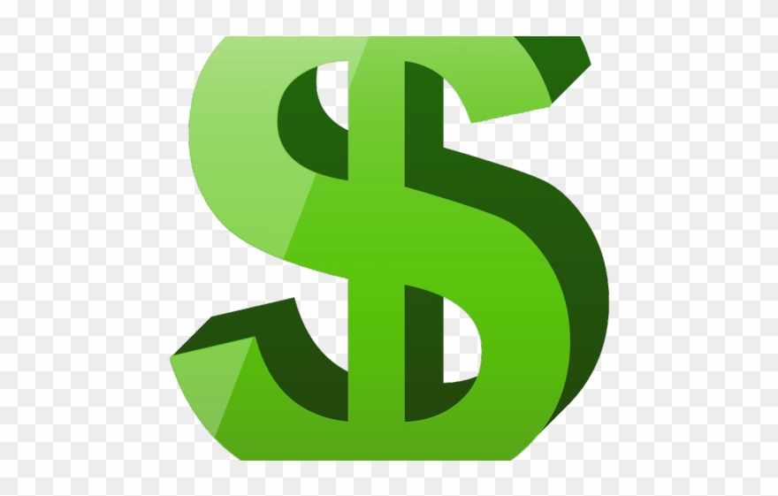 Money Clipart Transparent Background - Dollar Sign Png Clipart