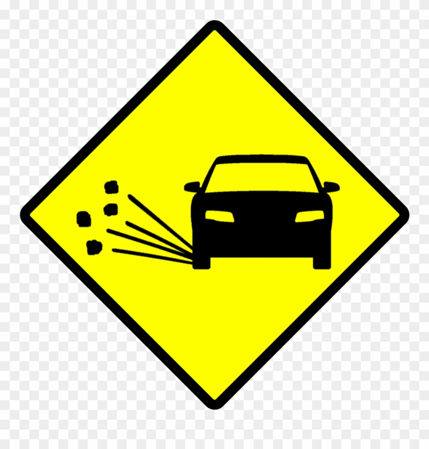 New Road Signs - Rambu Lalu Lintas Kerikil Clipart